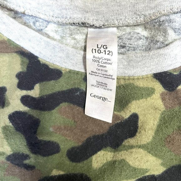 Cotton flannel camo 2 piece pajamas - Picture 4 of 4